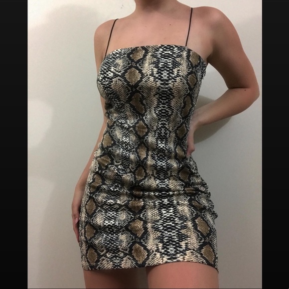 Snake Skin Dress - Picture 1 of 3